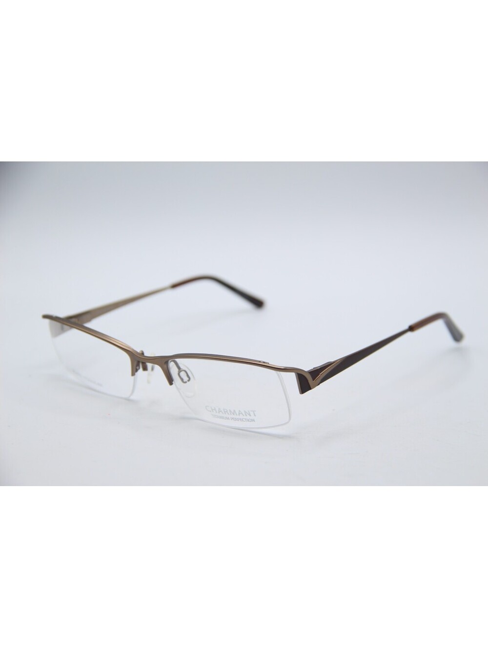 Charmant Ch 12068 Br Brown Havana Authentic Eyeglasses 50-18-135